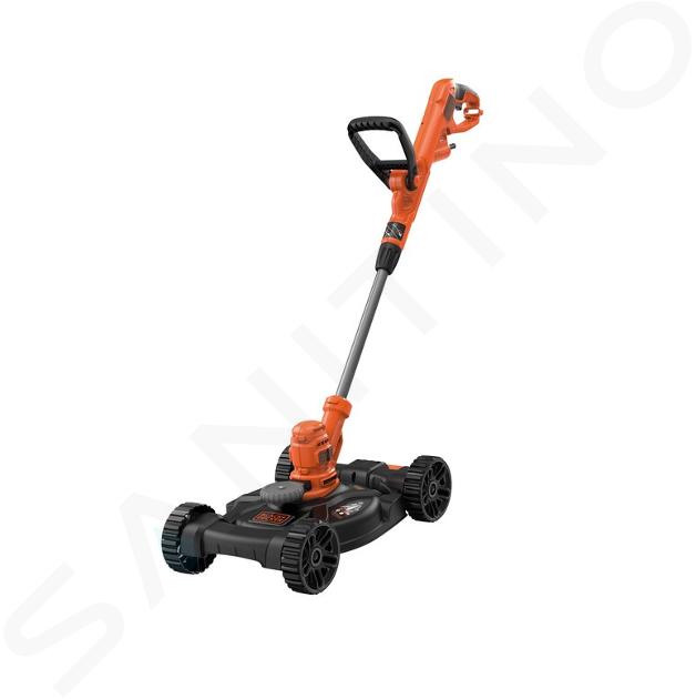 BLACK+DECKER Attrezzature da giardino - Tosaerba multifunzione 550 W, sbraccio 30 cm BESTA530CM-QS