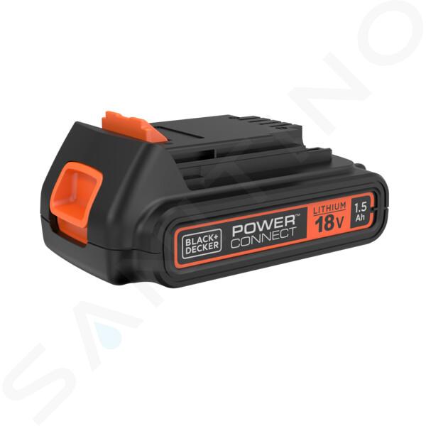 BLACK+DECKER Accessori - Batteria 18V Li-Ion 1,5 Ah BL1518-XJ