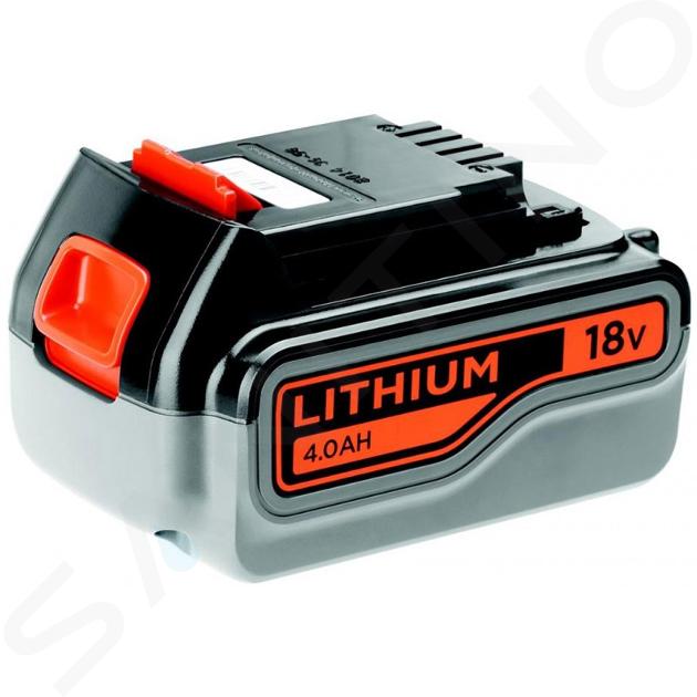 BLACK+DECKER Accessori - Batteria 18V Li-lon 4,0 Ah BL4018-XJ