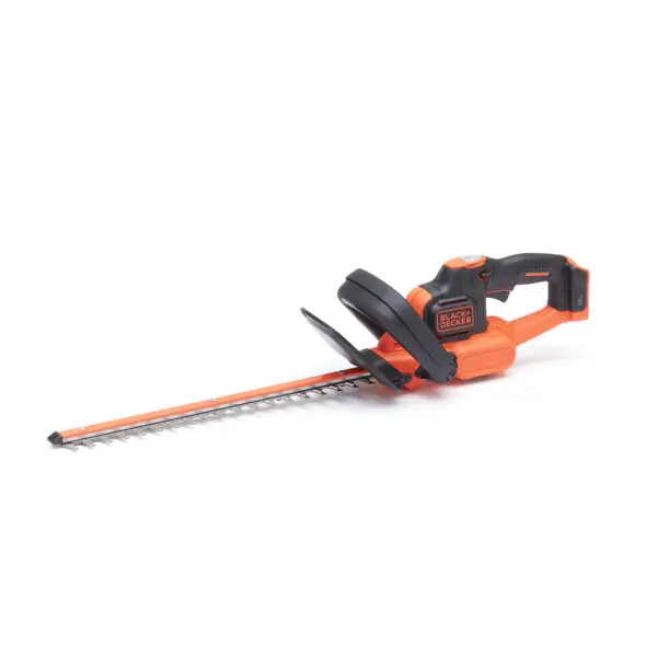 BLACK+DECKER Maquinaria de jardinería - Tijeras cortasetos AKU 18V, 45 cm, sin batería ni cargador GTC18452PCB-XJ