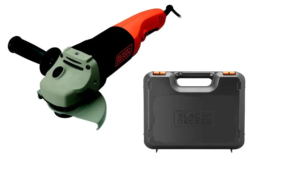 Levně BLACK+DECKER - Úhlová bruska 125 mm, 1200 W KG1202K-QS