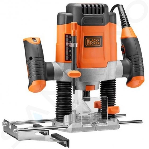 BLACK+DECKER Gereedschap - Bovenfreesmachine 1200 W KW1200E-QS