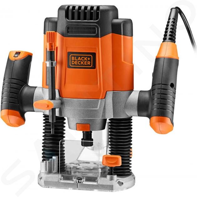 BLACK+DECKER Náradie - Vrchná frézka 1200 W KW1200EKA-QS