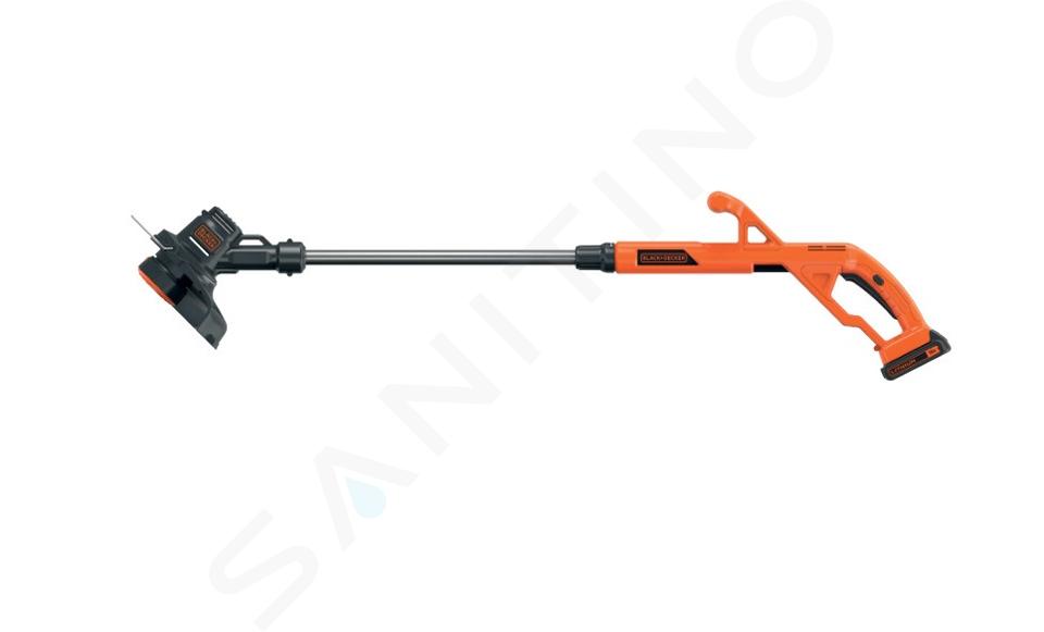 BLACK+DECKER Záhradná technika - 18V AKU strunová kosačka, záber 25 cm, 1x aku 1,5 Ah Li-Ion, nabíjačka ST1823-QW