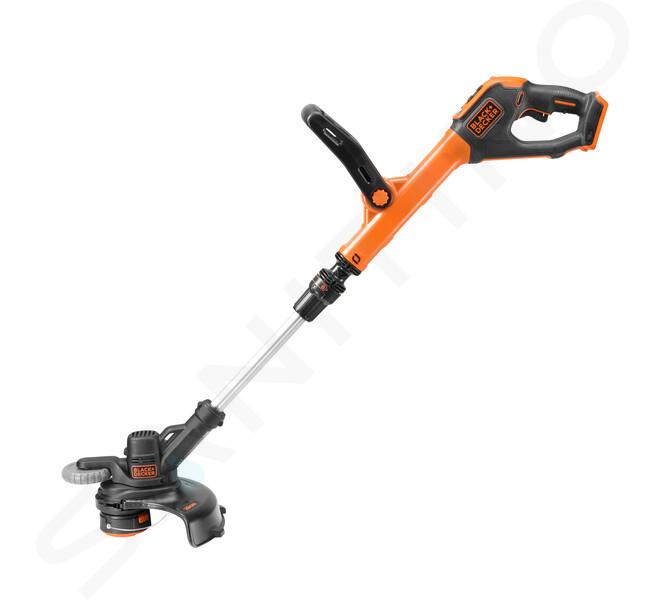 BLACK+DECKER Zahradní technika - 18V AKU strunová sekačka, záběr 28 cm, bez baterie a nabíječky STC1820PCB-XJ