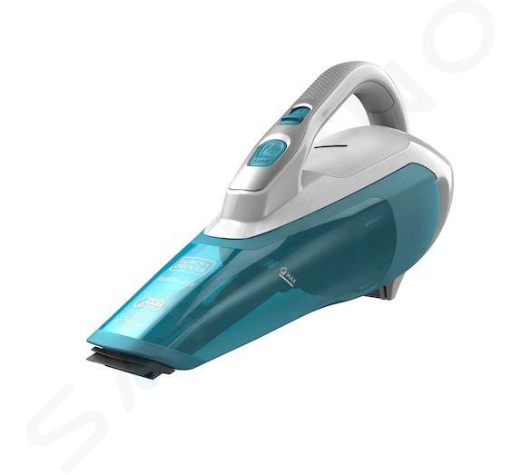 BLACK+DECKER - 10,8V AKU ručný vysávač, nabíjacia stanica, svetlo modrá/biela WDA315J-QW