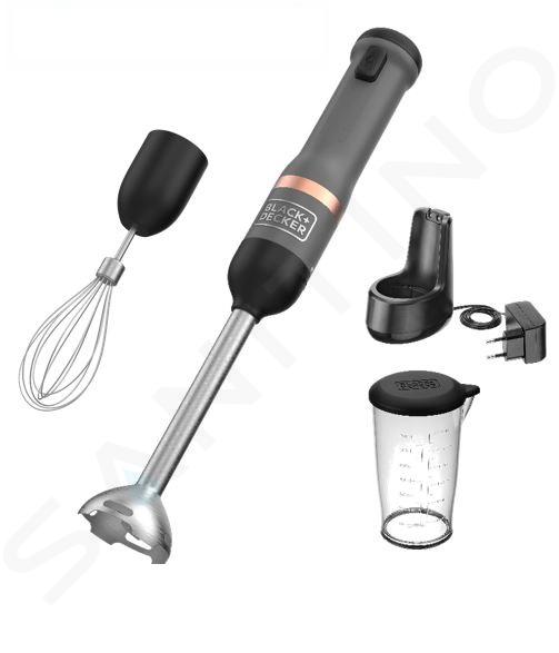 BLACK+DECKER - Draadloze 2in1 staafmixer BCKM1012KG-QW