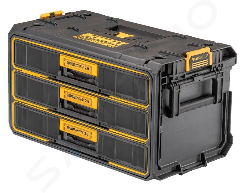 DeWALT Accessori - Valigia portautensili Tough System 2.0, 3 cassetti DWST08330-1