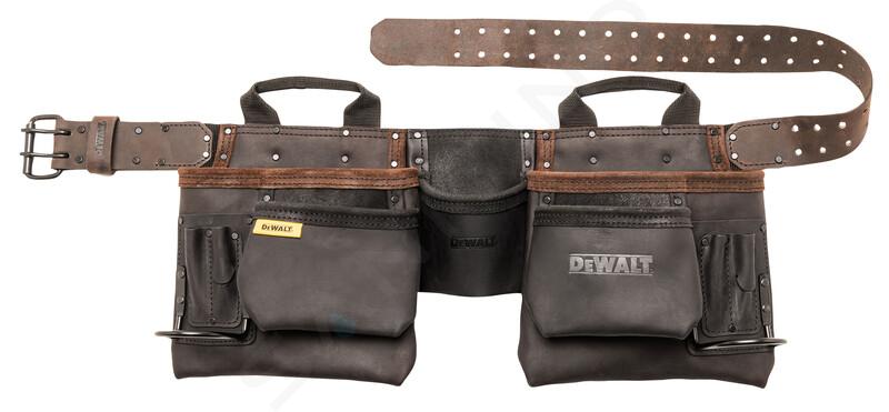 DeWALT Zubehör - Werkzeugschürze mit Taschen, aus Leder DWST50112-1