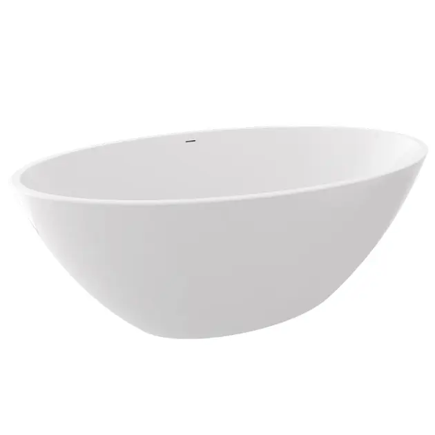 E-shop Polysan - Voľne stojaca vaňa Coryn 165x90 cm, biela 68651