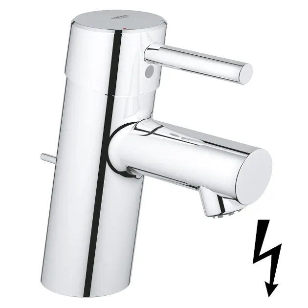 E-shop Grohe Concetto - Umývadlová batéria s výpusťou, chróm 23060001IIJ1