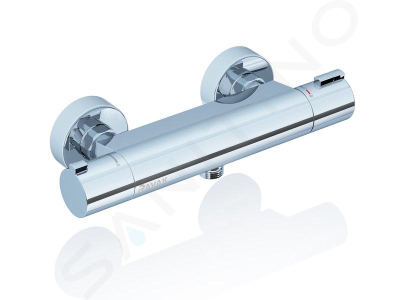 Ravak Termo - Mitigeur thermostatique de douche Termo 200, TE 072.00/150, chrome X070051