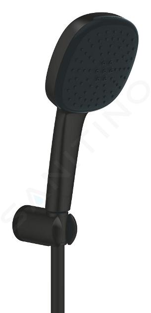 Grohe Vitalio Comfort - Zuhanyfej, tartó és tömlő szett, 2 fúvóka, fekete matt 263992431