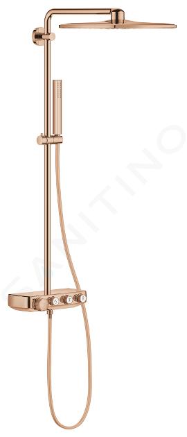 Grohe Euphoria SmartControl - Sprchový set s termostatom, 31x31 cm, 2 prúdy, Warm Sunset 26508DA0