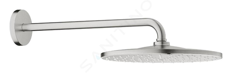 Grohe Rainshower Mono - Hlavová sprcha, průměr 31 cm, supersteel 26558DC0