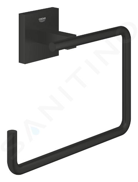 Grohe Start Cube - Toallero, negro mate 409752430