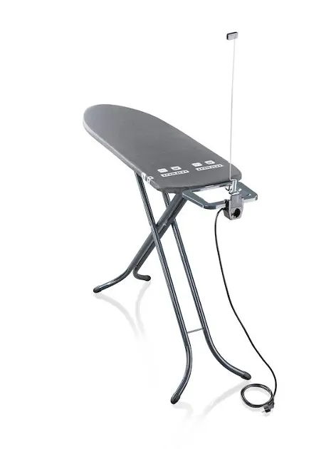 Leifheit Nettoyage - Table à repasser Air Board M Plus NF, noir 72485