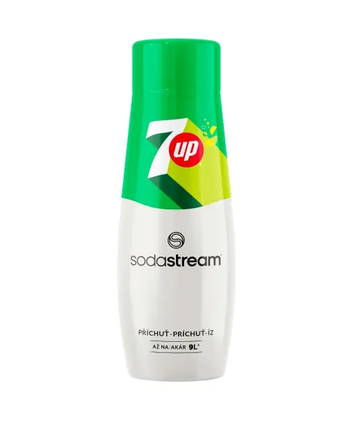 SodaStream Tartozékok - Szódakészítő szirup, 440 ml, 7UP 42004023