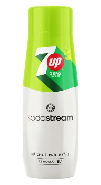 SodaStream Tartozékok - Szódakészítő szirup, 440 ml, 7UP Zero 42004024