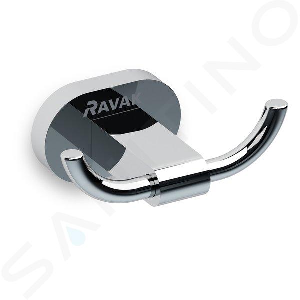 Ravak Chrome - Appendino doppio, cromo X07P186