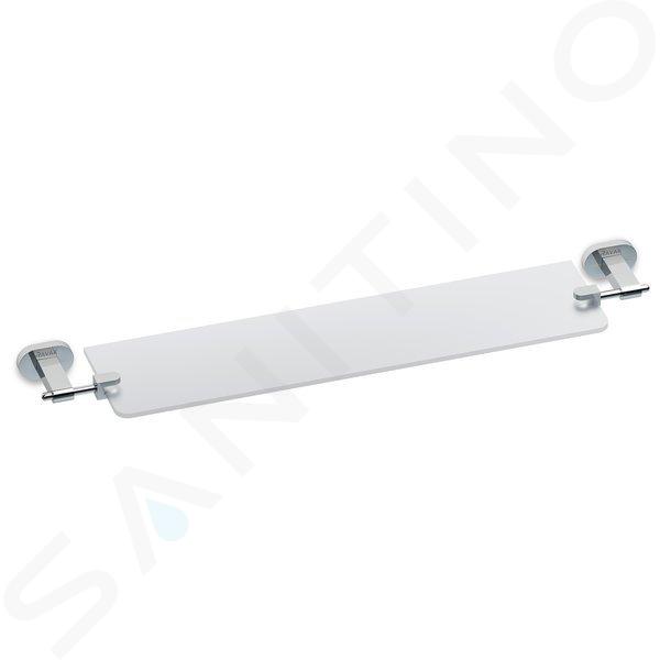 Ravak Chrome - Poliță din sticlă CR 500.00, lungime 64 cm, crom/sticlă mată X07P195