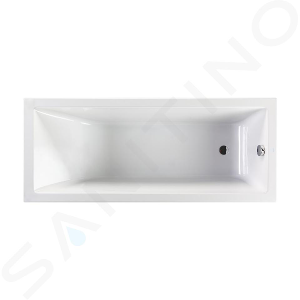 Jika Cubito - Vasca da bagno 160x70 cm, bianco H2204200000001