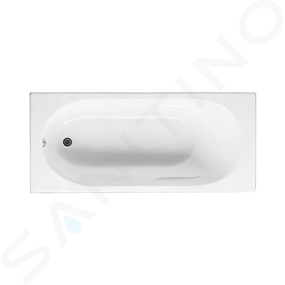 Jika Lyra - Vasca da bagno 1500x700 mm, bianco H2298390000001