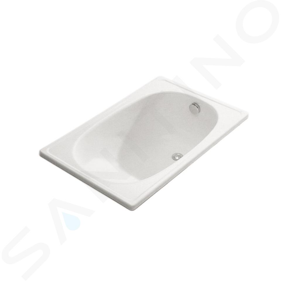 Jika Riga - Vasca da bagno, 105x70x38 cm, bianco H2340000000001