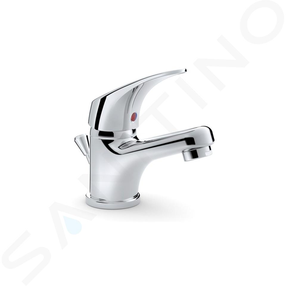 Jika Talas - Miscelatore da lavabo, con sistema di scarico, cromo H3111N10041111