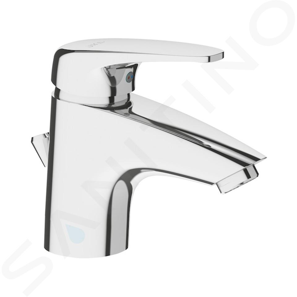 Jika Deep - Miscelatore da lavabo con sistema di scarico, cromo H3111U10041111