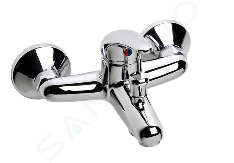 Jika Dino - Miscelatore per vasca da bagno, passo 100 mm, cromo H3217270043001