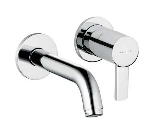 Kludi Zenta - Miscelatore ad incasso a 2 fori per lavabo, cromato 382440575