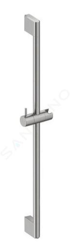 Duravit Accessori - Asta doccia 90 cm, acciaio inox spazzolato UV0600004070