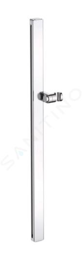 Duravit Accessori - Asta saliscendi doccia 81 cm, cromo/bianco UV0600005005