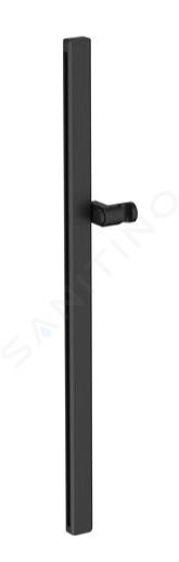 Duravit Accesorios - Barra de ducha 81 cm, negro mate UV0600005046