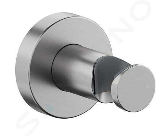 Duravit Accessori - Supporto doccia, acciaio inox spazzolato UV0620007070