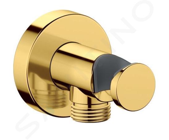 Duravit Zubehör - Brauseanschlussbogen mit Halter, Gold UV0630009034