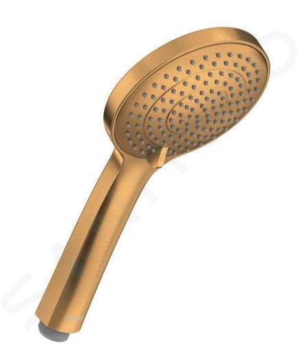 Duravit Duschen - Handbrause, 3 Strahlarten, MinusFlow, Bronze gebürstet UV0652016004