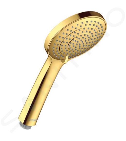 Duravit Duschen - Handbrause, 3 Strahlarten, MinusFlow, Gold UV0652016034