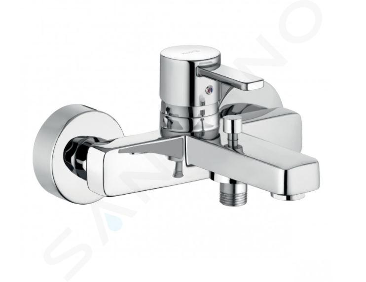 Kludi Zenta - Miscelatore monocomando per vasca da bagno, cromato 386700575