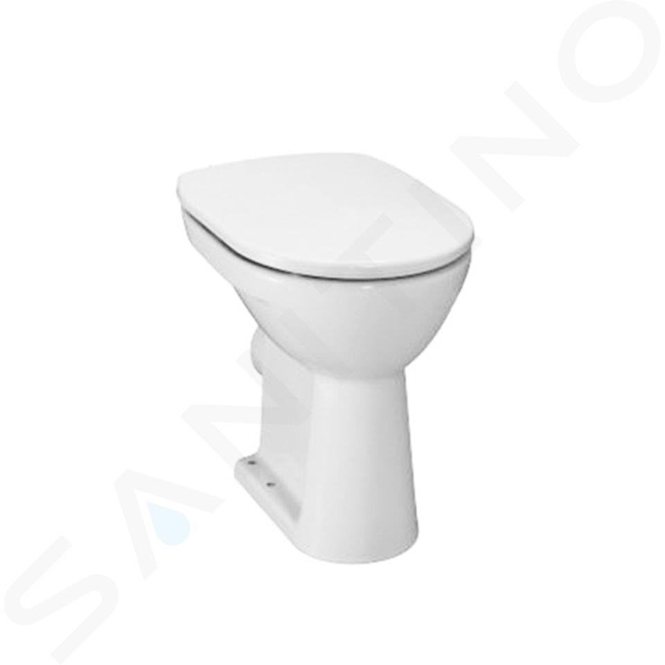 Jika Lyra plus - Stand-WC, Abgang hinten, Flachspüler, weiß H8253860000001