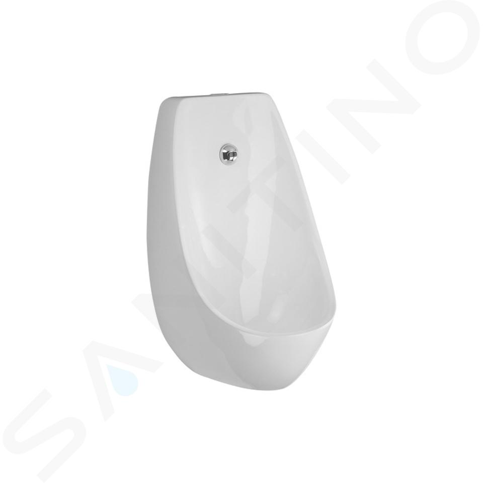 Jika Domino - Urinal mit automatischer Spülung, Antibak, Rimless, batteriebetrieben, weiß H8411010004881