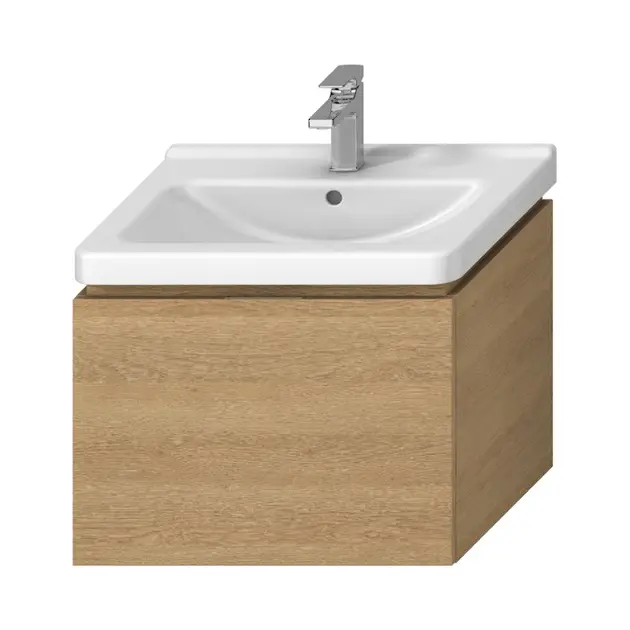 Jika Cubito - Meuble lavabo 64x48 cm, chêne H40J4243015191