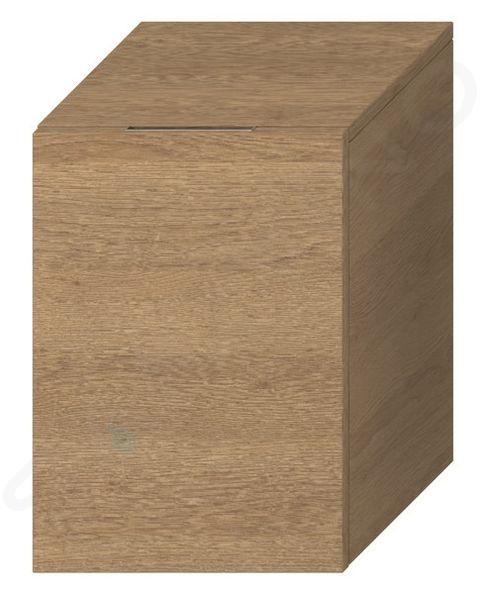 Jika Cubito - Schrank niedrig, 32x32x47 cm, Scharniere links, Eiche H43J4201105191