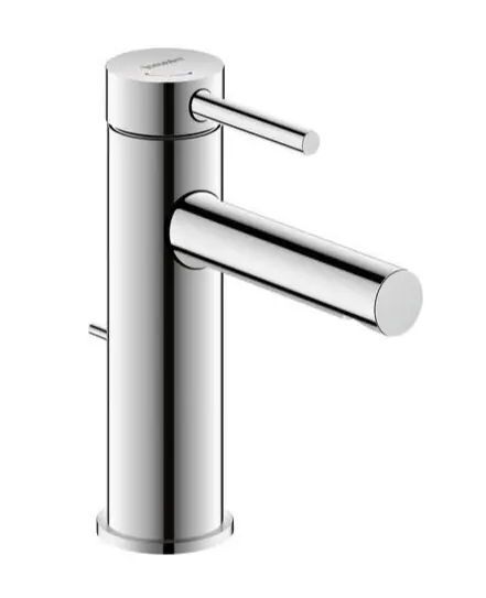 Duravit Circle - Grifo de lavabo con desagüe, FreshStart, cromo CE1021001010
