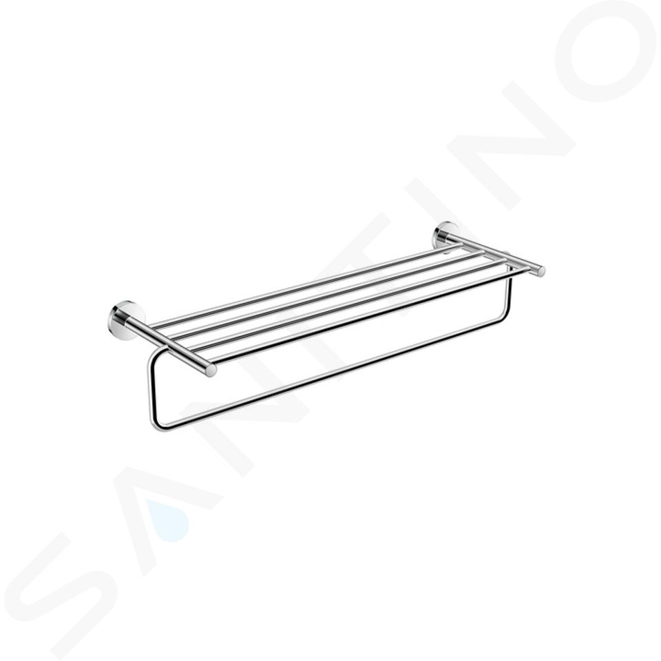 Jika Basic - Handdoekrek met ophangstang, 63 cm, chroom H3813A60040001