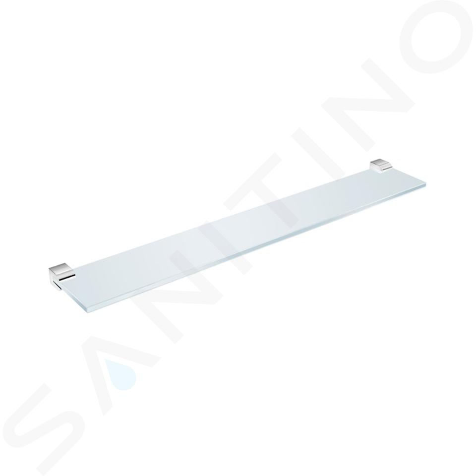 Jika Pure - Glazen planchet 60 cm, chroom H3853B20040001