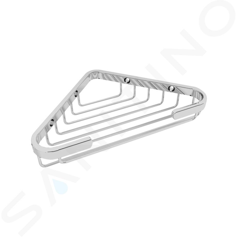 Jika Generic - Hoeklegplank van draad, 150x150x33,1 cm, chroom H3853D30040301