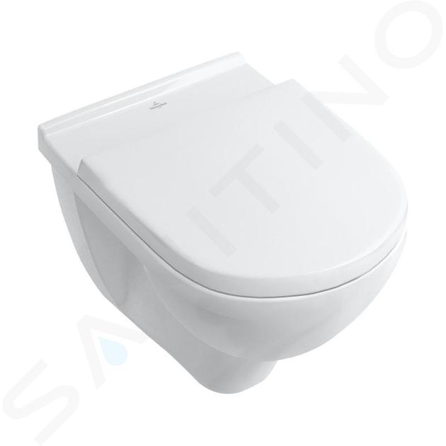 Villeroy & Boch O.novo - Závěsné WC, DirectFlush, alpská bílá 5660R001