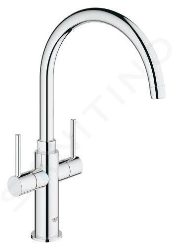 Grohe Ambi Cosmopolitan - Mitigeur d’évier à levier, chrome 30190000